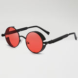 Men Metal Steampunk Sunglasses - Glassesix