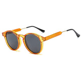 Women Retro Round Sunglasses - Glassesix
