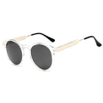 Women Retro Round Sunglasses - Glassesix