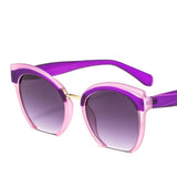 Women Half Frame Cat eye sunglasses